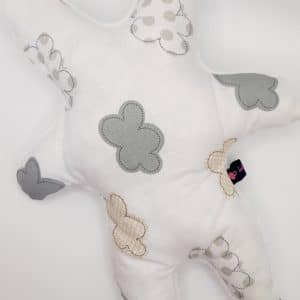 doudou lapin, cadeau naissance, original, fait main made in France