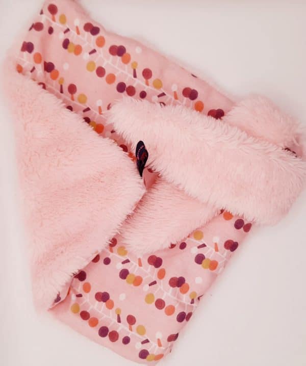 doudou, cadeau de naissance, rose, made in france, fait main